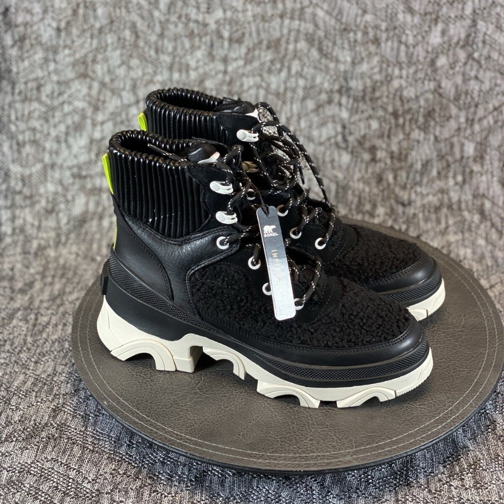 Sorel Brex Cozy Lace Waterproof Boots Women's 8